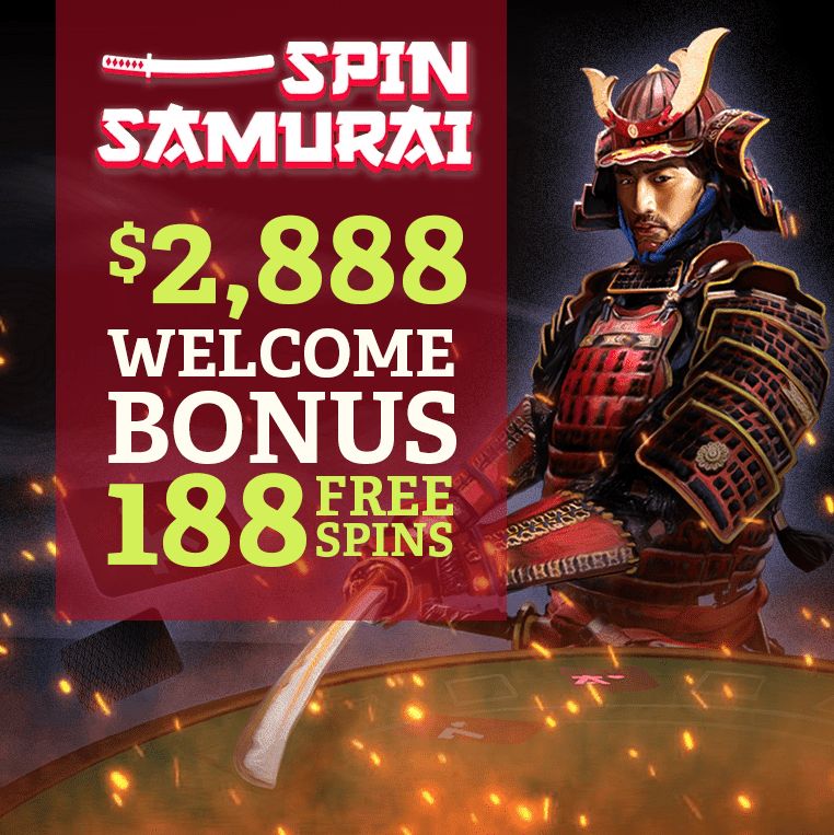 Spin Samurai Casino $2,888 bonus