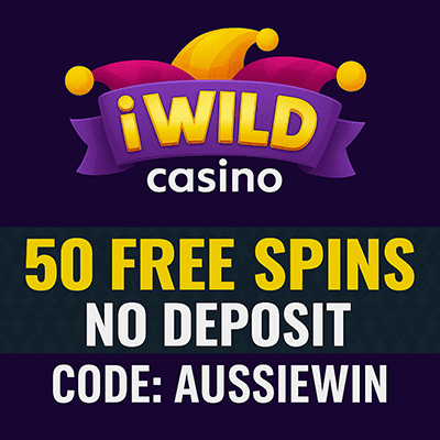 iwild free spins 50 no deposit bonus