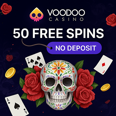 voodoo casino 50 free spins np deposit bonus link